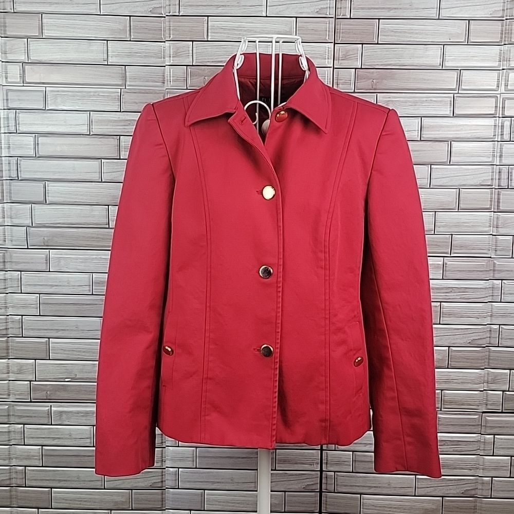 Rafaella red blazer Size 10